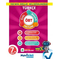 MAVİTİKLİ YAY 7.Sınıf Türkçe Aylık Gelişim Denemeleri ( ÖBT ) 28 Deneme